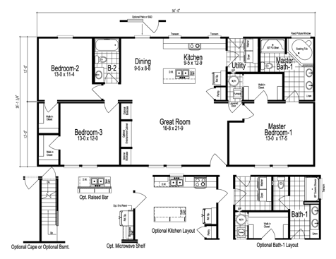 Optimize Your Square Footage Three Small House Plans Under 1 500 Square Feet